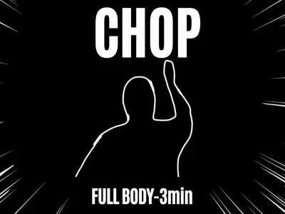 Samurai Immersive Warm-Up Chop!