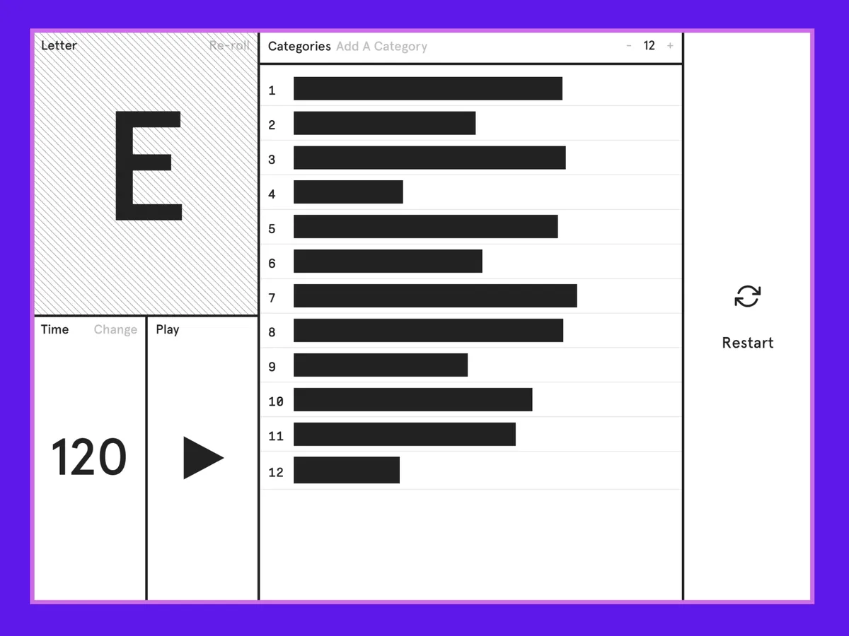 Scattergories