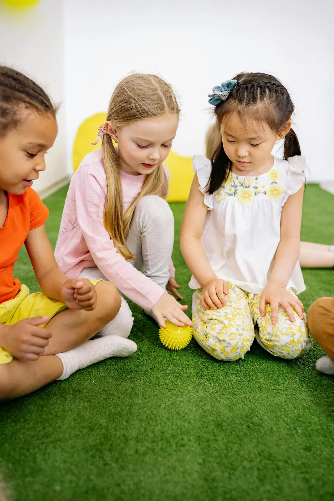 Kids Playing on Ground